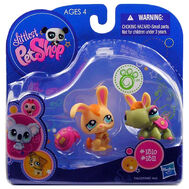 Littlest Pet Shop Turtle and Rabbit LPS Pets