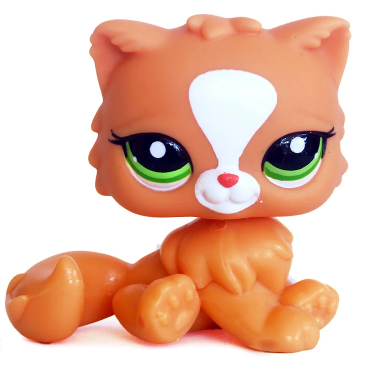 Figurine Littlest Pet Shop Hasbro - Chat Persan #2664 - Occasion