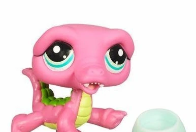 Littlest Pet Shop LPS #2573 – Crocodile Alligator Original HASBRO – Occasion