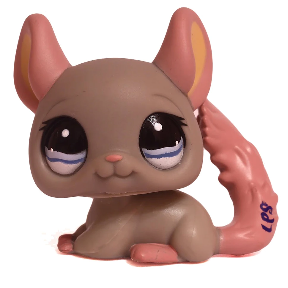 Littlest Pet Shop Cincillà Con Gabbia Portatile - Giocattolo Raro Da Collezione - 2