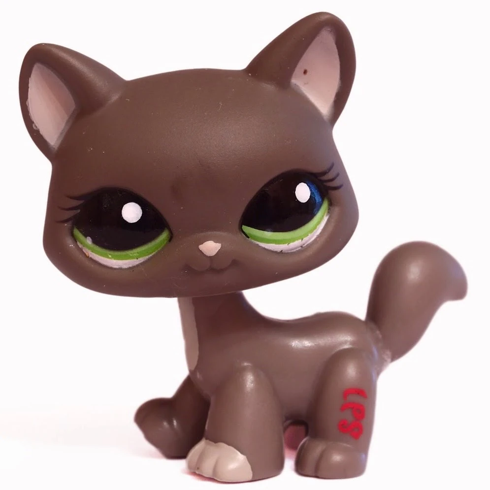 littlest petshop cat maine coon #1059