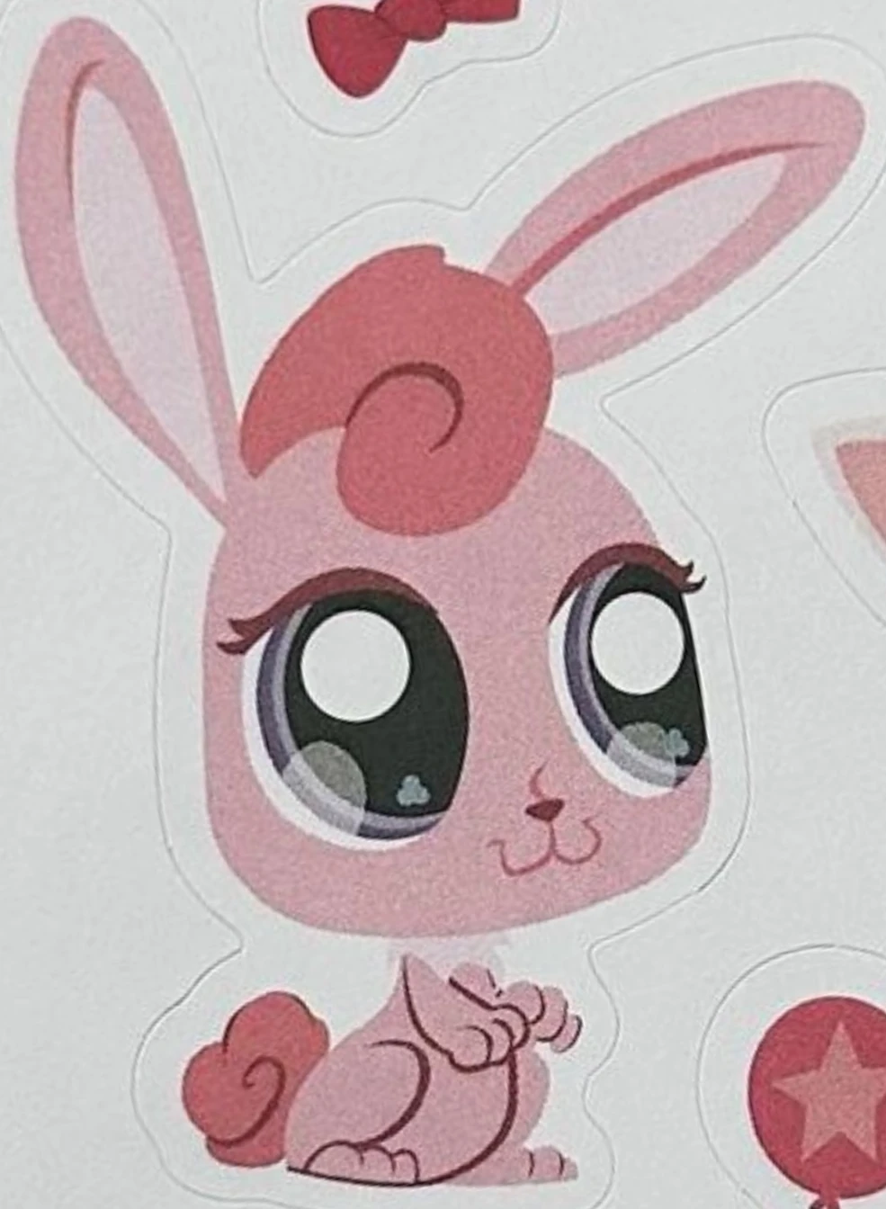 Littlest Pet Shop LPS Jumbo Lapin Rose - Hasbro - Occasion - #geektradelpslapin