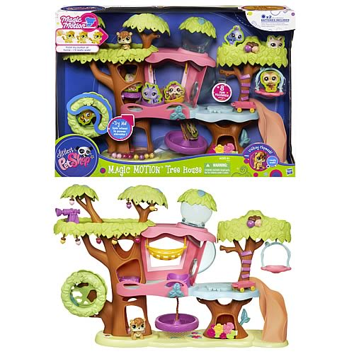 Littlest Pet Shop Magic Motion Tree House Value Pack