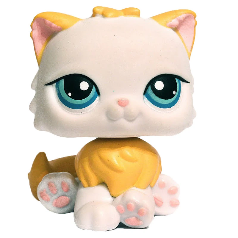 Littlest Pet Shop - Lot PUG Et PERSIAN CAT #15 - Rare NIB 1ère Génération
