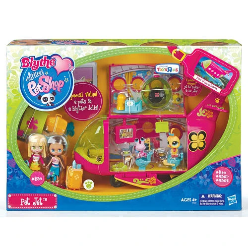 Littlest Petshop La chambre Blythe Style Set avec 1 Petshop inclus