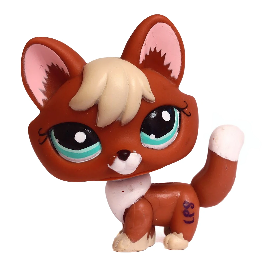 Littlest Pet Shop HASBRO – Renard #1126, Authentique, Occasion