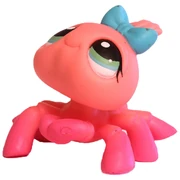 置物 pink spider Littlest Pet Shop Pink Spider Figure Loose Hasbro Toys - ToyWiz