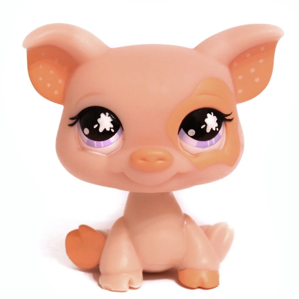 Lot De Figurines Littlest Pet Shop - Cochons #258, 377, 266, 87, 876, 1548, 1549 (occasion)