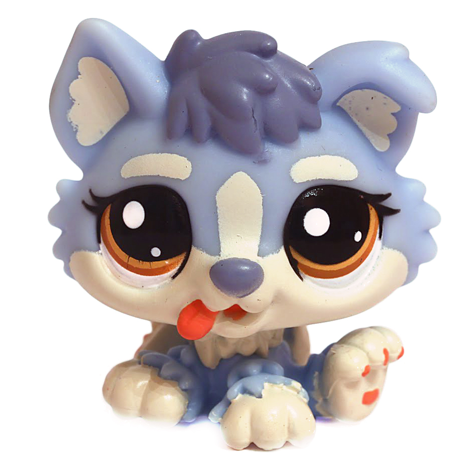 Littlest pet shop husky sales