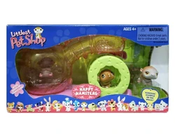 Lot De Mini Figurines Littlest PetShop Do-Ables – Hamster, Chat Et Accessoires Scolaires – Hasbro