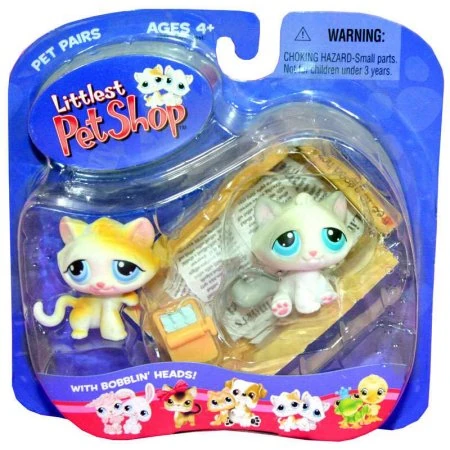 Figurine My Littlest Petshop LPS – Chat Persan N°1953, Hasbro, Occasion, #geektradelpschat