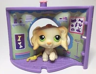 Lps #347 Littlest Petshop Original Authentic Chien Epagneul Dog Spaniel