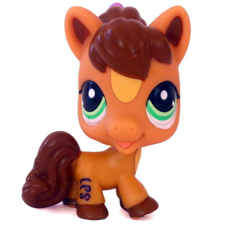 CHEVAL PONEY HORSE 592 * LPS LITTLEST PETSHOP PET SHOP HASBRO