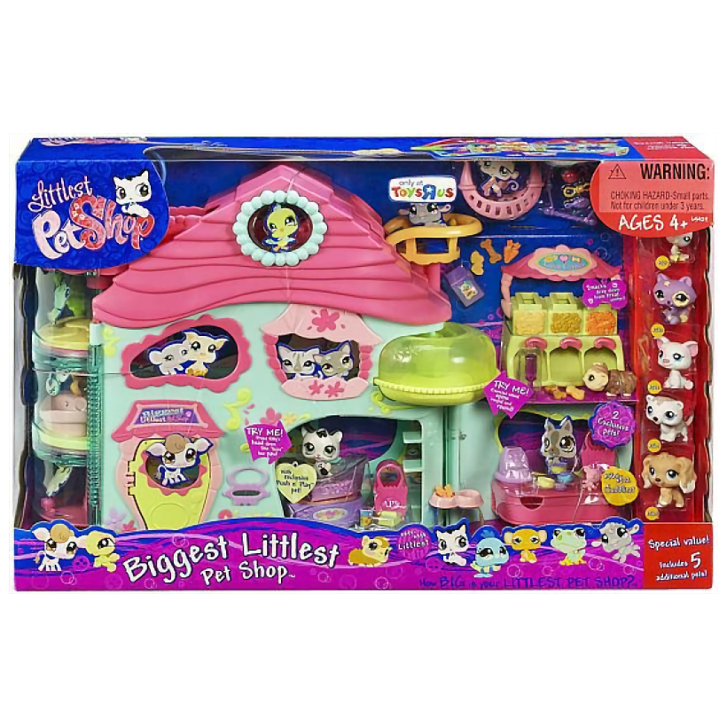 Biggest littlest pet shop playhouse discount