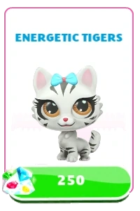 LPS 3585 3586 LITTLEST PETSHOP ORIGINAL AUTHENTIC HASBRO CHAT CAT SPHYNX TIGER