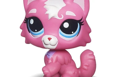 Littlest Pet Shop #2465 - Chat Persan Authentique HASBRO - Occasion