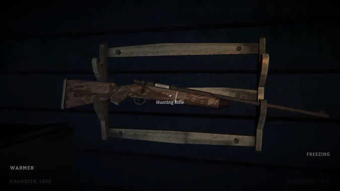 Так выглядело ружьё в ранних версиях