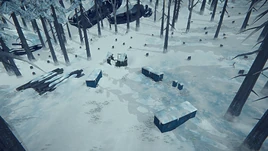 Лесозаготовительная стоянка