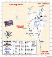 Карта на русском (контур)