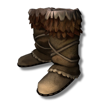 Deerskin boots