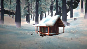 Cabaña del detractor de los oradores del bosque