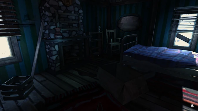 Спальня с урной