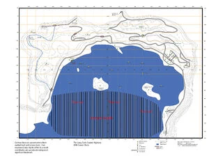 Un mapa topográfico de la región por Sniper Bob