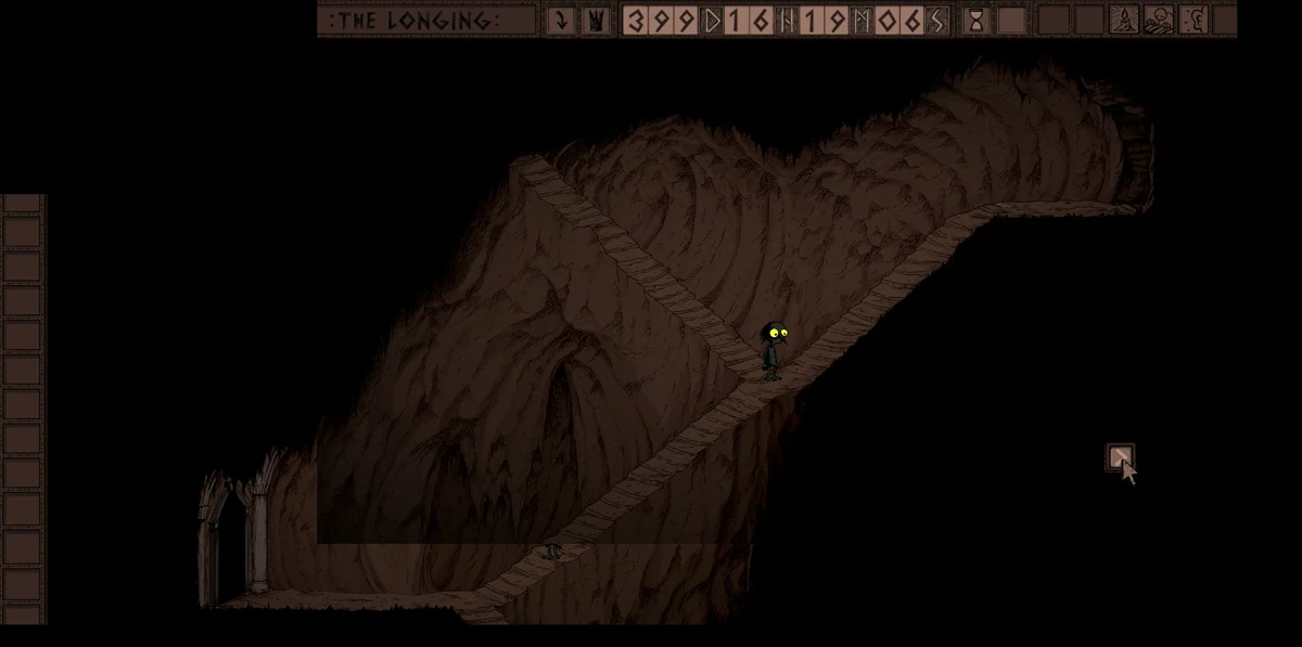 Moss Jump Cave Entrance (Upper) The Longing Wiki Fandom