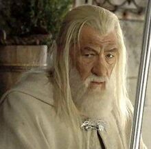 Here's Gandalf in The Lord of the Rings: Gollum