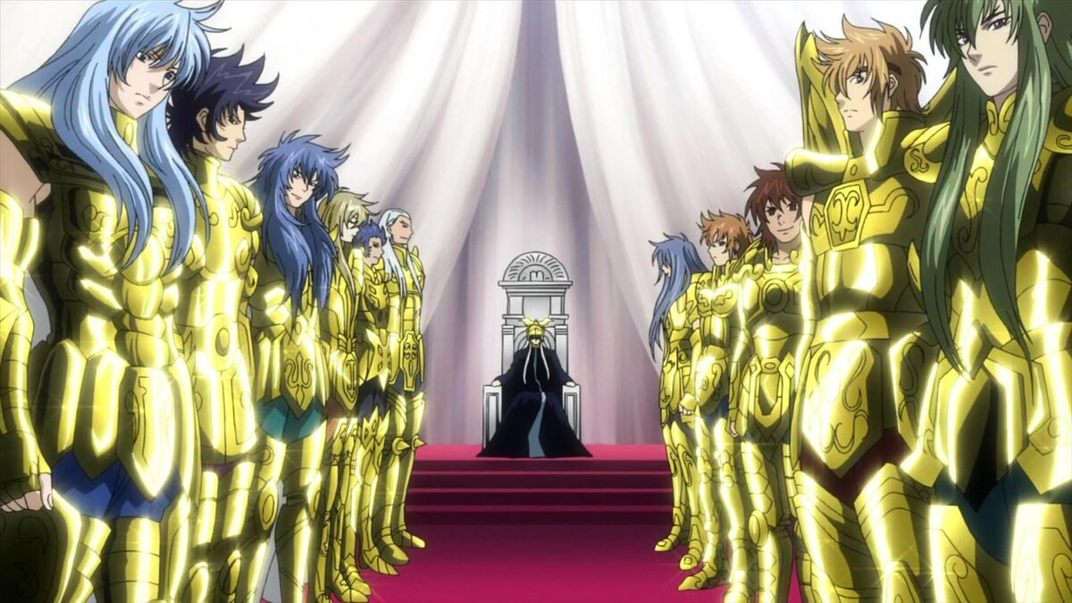 Cavaleiros do Zodíaco -alma de ouro