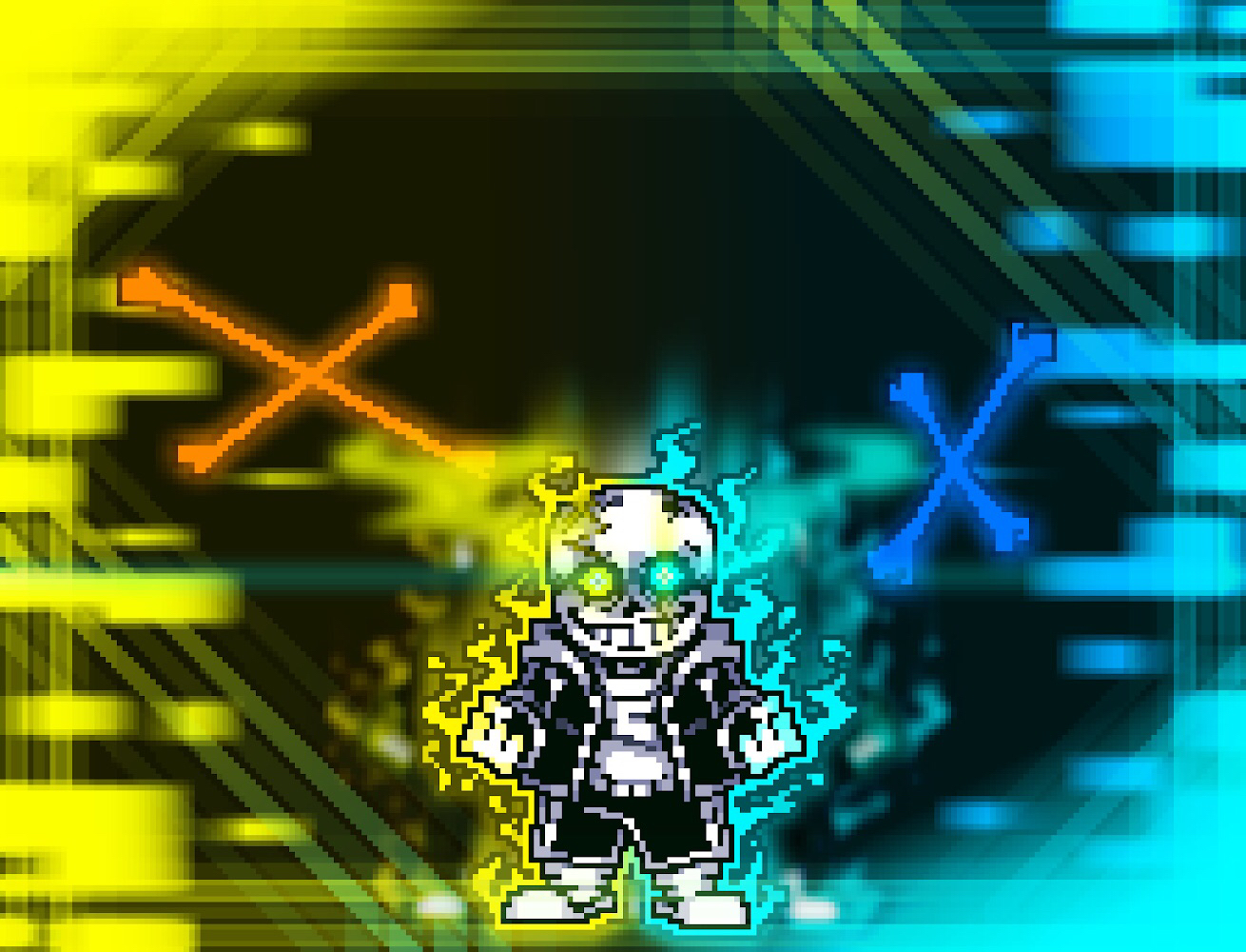 sans fight god mode Project by Eternal Smoke