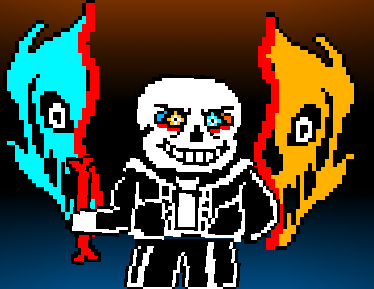 sans fight god mode Project by Eternal Smoke