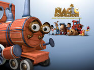 The magic roundabout train wallpaper 1