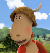 Ermintrude without her hat, as seen in the reboot series