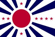 Drapeau des États Japonais du Pacifique