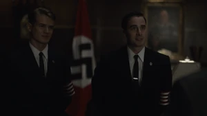 Williams and Miller, SD liaison agents at the  in 