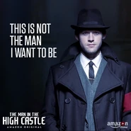Joe Blake as a Gestapo officer in the promo trailer.