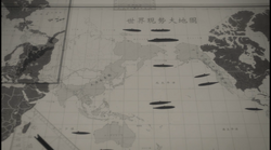 Imperial Japanese Navy map