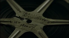 Film reel of "The Grasshopper Lies Heavy" given to Juliana by her sister.
