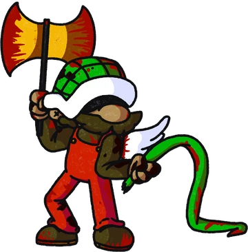 Mario様 Berserker Mario (CamoSnifit ZX) | House of Horrorbrews Wiki | Fandom