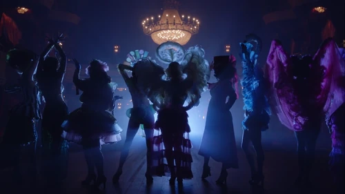 Performance (lit by blue light)