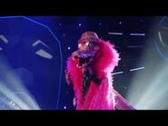 Masked Singer Season 4 Crocodile 🐊 Performs Bleeding Love Sing-Along Lyrics