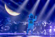 Astronauta during his fourth performance