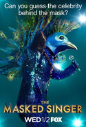 Poster for season 1 featuring Peacock