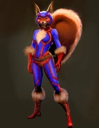 First version of Squirrel's concept art