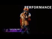 Rottweiler sings "Castle On A Hill" by Ed Sheeran - THE MASKED SINGER - SEASON 2