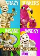 Poster for season 2 featuring Leopard with Skeleton, Flamingo, and Egg