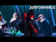 Black Swan sings “Thinking Out Loud” by Ed Sheeran - THE MASKED SINGER - SEASON 5