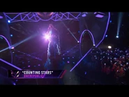 Peacock sings "Counting Stars" - THE MASKED SINGER - SEASON 1