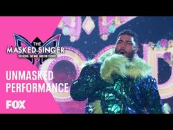 Jordan Mailata finally revealed as Thingamabob on The Masked Singer